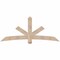 Ekena Millwork Alberta Smooth Timber Gable Bracket, Douglas Fir, 84"W x 35"H x 5 1/2"D x 5 1/2"F, 10/12 Pitch GBW084X35X0606ALB00SDF - alternate 1